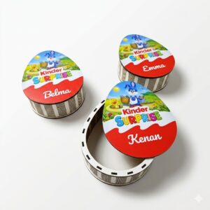 Kinder jaje | Drvena kutija kinder jaje