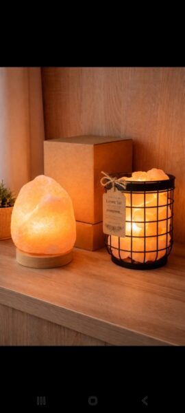 Lampe od prirodne himalajske soli