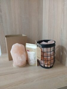 Lampe od prirodne himalajske soli