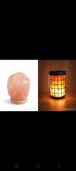 Lampe od prirodne himalajske soli